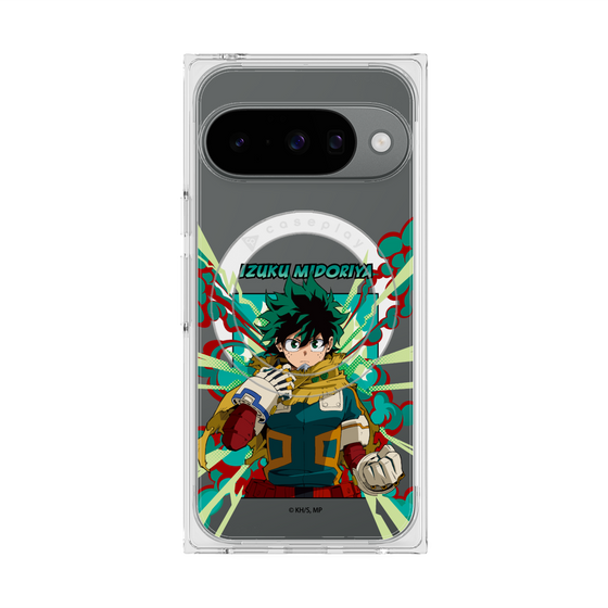 プレミアムスクエアケース with Pixelsnap［ 僕のヒーローアカデミア - ポップ - 緑谷 出久 ］