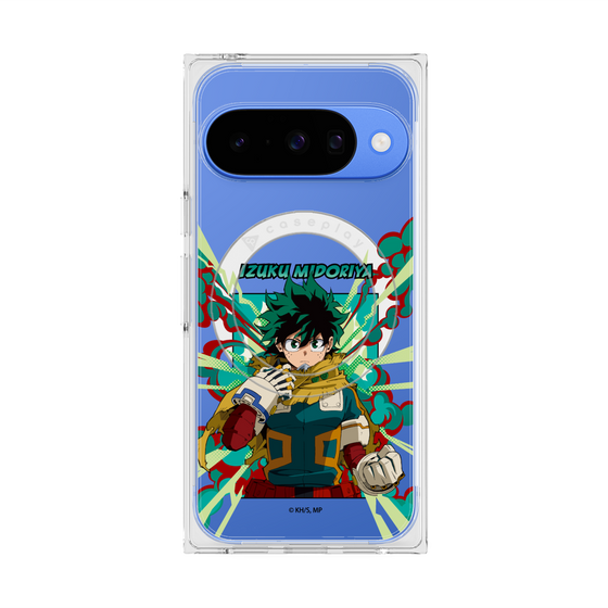 プレミアムスクエアケース with Pixelsnap［ 僕のヒーローアカデミア - ポップ - 緑谷 出久 ］