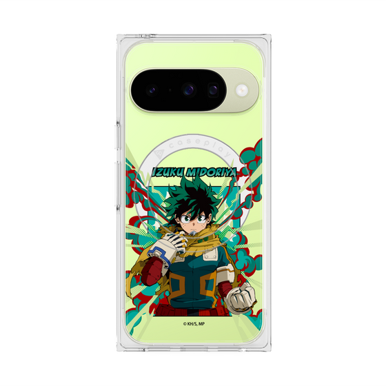 プレミアムスクエアケース with Pixelsnap［ 僕のヒーローアカデミア - ポップ - 緑谷 出久 ］