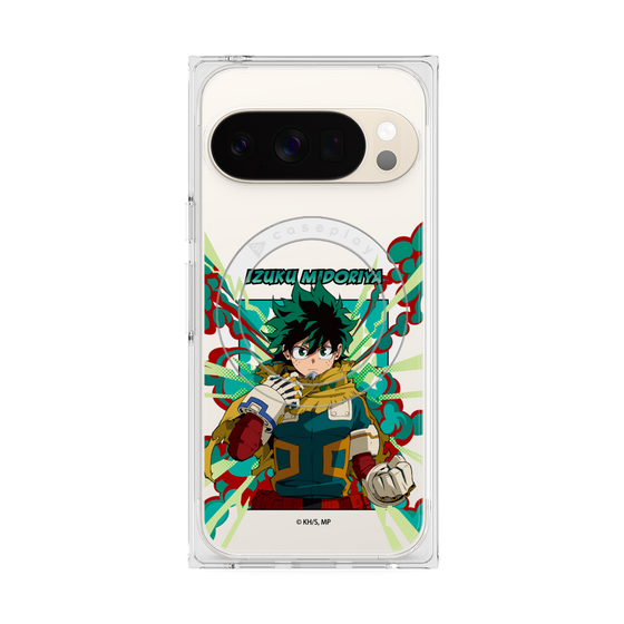 プレミアムスクエアケース with Pixelsnap［ 僕のヒーローアカデミア - ポップ - 緑谷 出久 ］