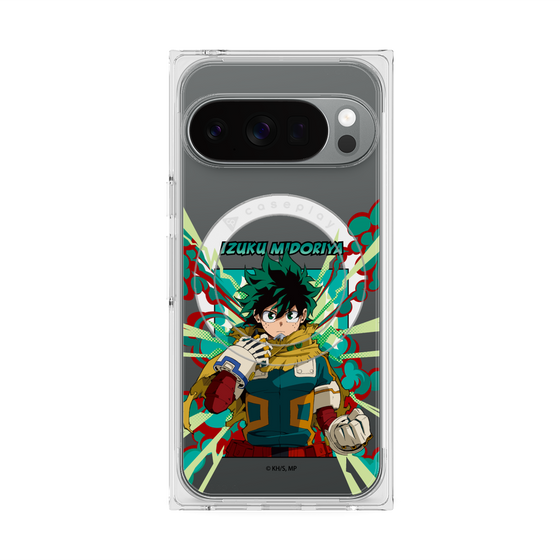 プレミアムスクエアケース with Pixelsnap［ 僕のヒーローアカデミア - ポップ - 緑谷 出久 ］