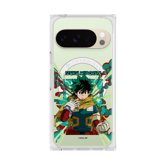 プレミアムスクエアケース with Pixelsnap［ 僕のヒーローアカデミア - ポップ - 緑谷 出久 ］