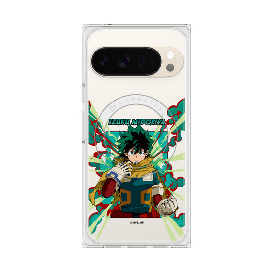 プレミアムスクエアケース with Pixelsnap［ 僕のヒーローアカデミア - ポップ - 緑谷 出久 ］