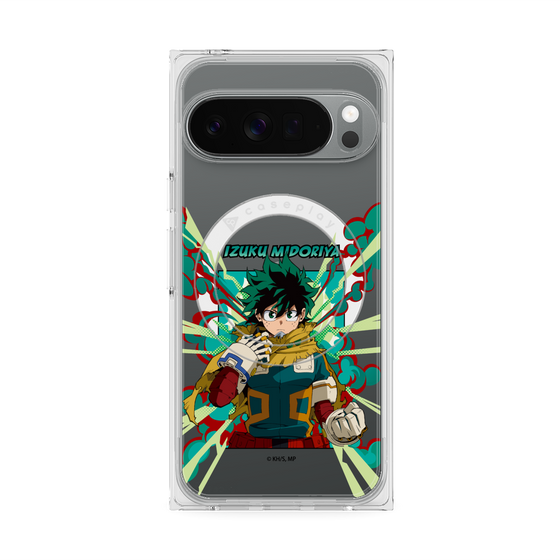 プレミアムスクエアケース with Pixelsnap［ 僕のヒーローアカデミア - ポップ - 緑谷 出久 ］