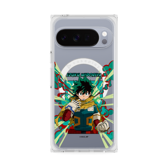 プレミアムスクエアケース with Pixelsnap［ 僕のヒーローアカデミア - ポップ - 緑谷 出久 ］