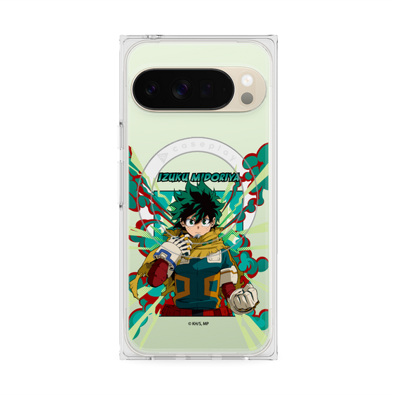 プレミアムスクエアケース with Pixelsnap［ 僕のヒーローアカデミア - ポップ - 緑谷 出久 ］