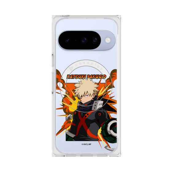 プレミアムスクエアケース with Pixelsnap［ 僕のヒーローアカデミア - ポップ - 爆豪 勝己 ］