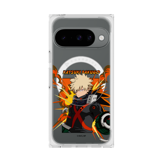 プレミアムスクエアケース with Pixelsnap［ 僕のヒーローアカデミア - ポップ - 爆豪 勝己 ］