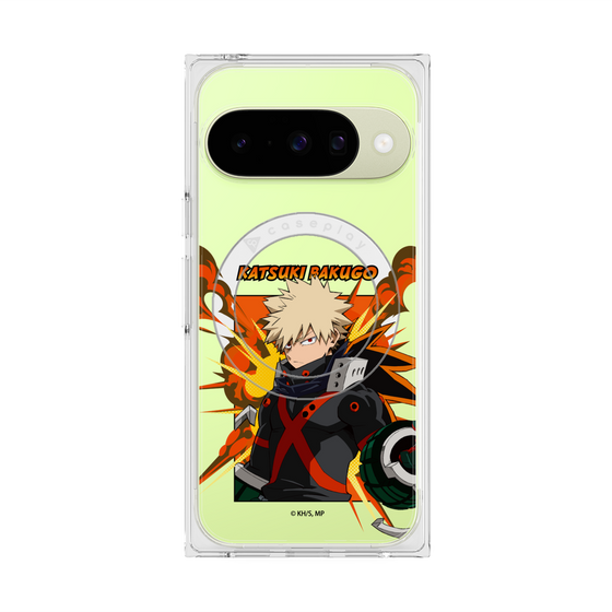 プレミアムスクエアケース with Pixelsnap［ 僕のヒーローアカデミア - ポップ - 爆豪 勝己 ］