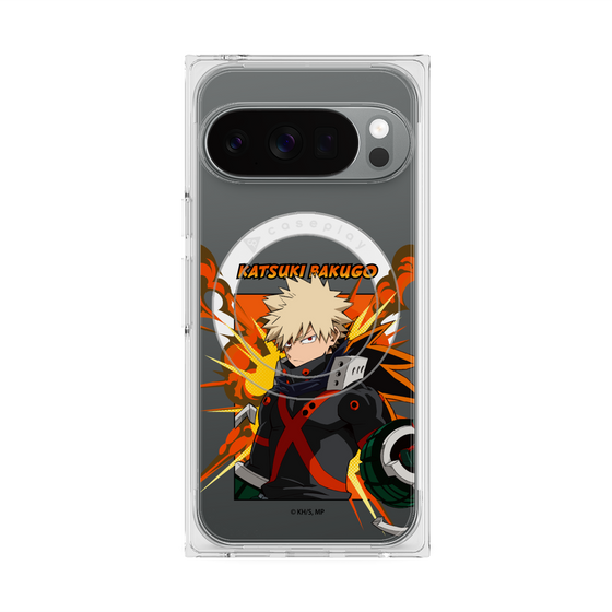 プレミアムスクエアケース with Pixelsnap［ 僕のヒーローアカデミア - ポップ - 爆豪 勝己 ］