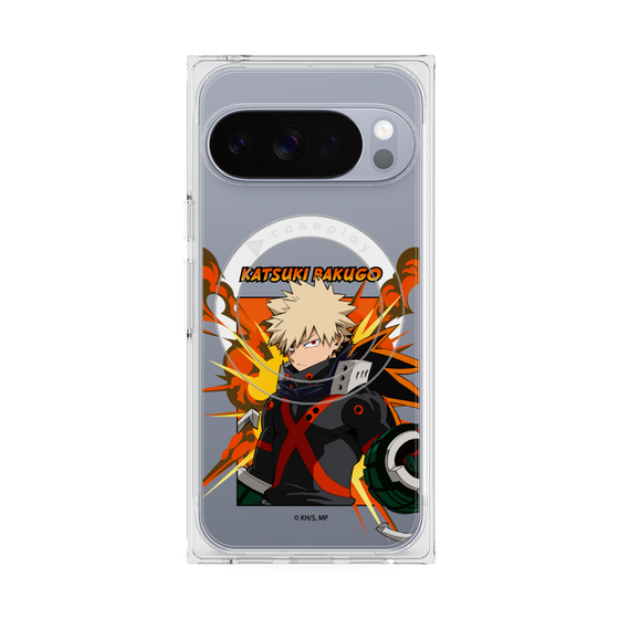 プレミアムスクエアケース with Pixelsnap［ 僕のヒーローアカデミア - ポップ - 爆豪 勝己 ］