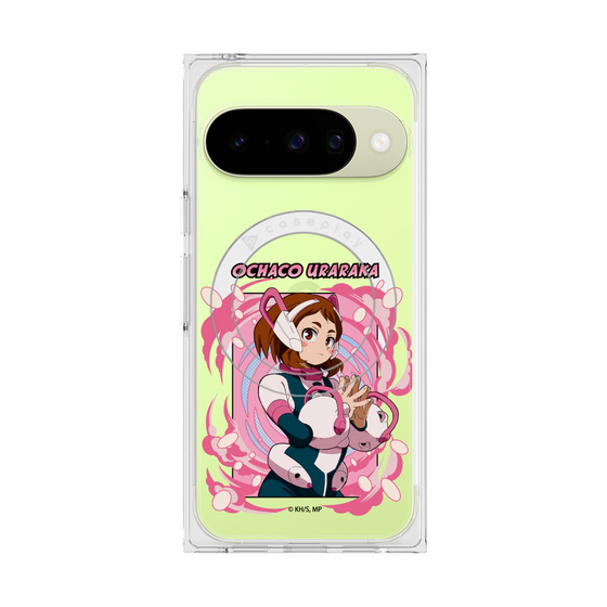 プレミアムスクエアケース with Pixelsnap［ 僕のヒーローアカデミア - ポップ - 麗日 お茶子 ］