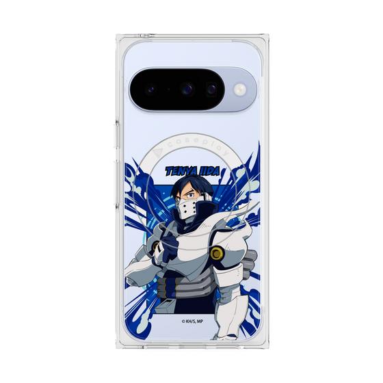 プレミアムスクエアケース with Pixelsnap［ 僕のヒーローアカデミア - ポップ - 飯田 天哉 ］