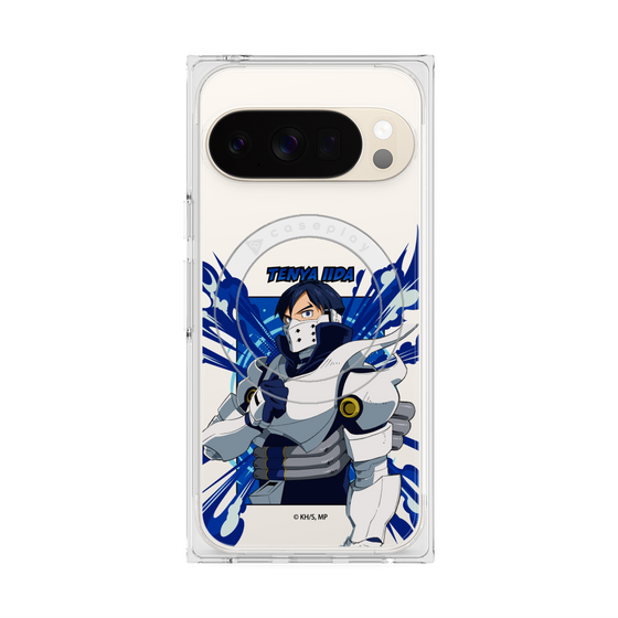 プレミアムスクエアケース with Pixelsnap［ 僕のヒーローアカデミア - ポップ - 飯田 天哉 ］