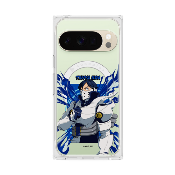 プレミアムスクエアケース with Pixelsnap［ 僕のヒーローアカデミア - ポップ - 飯田 天哉 ］