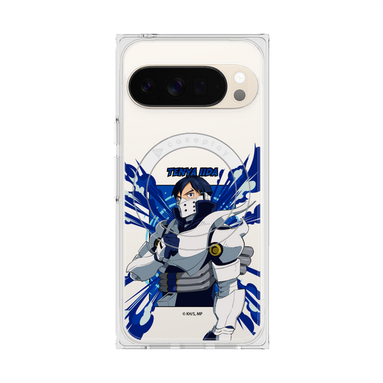 プレミアムスクエアケース with Pixelsnap［ 僕のヒーローアカデミア - ポップ - 飯田 天哉 ］