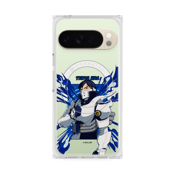 プレミアムスクエアケース with Pixelsnap［ 僕のヒーローアカデミア - ポップ - 飯田 天哉 ］