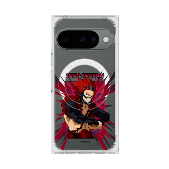 プレミアムスクエアケース with Pixelsnap［ 僕のヒーローアカデミア - ポップ - 切島 鋭児郎 ］