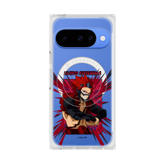 プレミアムスクエアケース with Pixelsnap［ 僕のヒーローアカデミア - ポップ - 切島 鋭児郎 ］