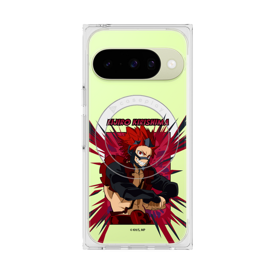 プレミアムスクエアケース with Pixelsnap［ 僕のヒーローアカデミア - ポップ - 切島 鋭児郎 ］