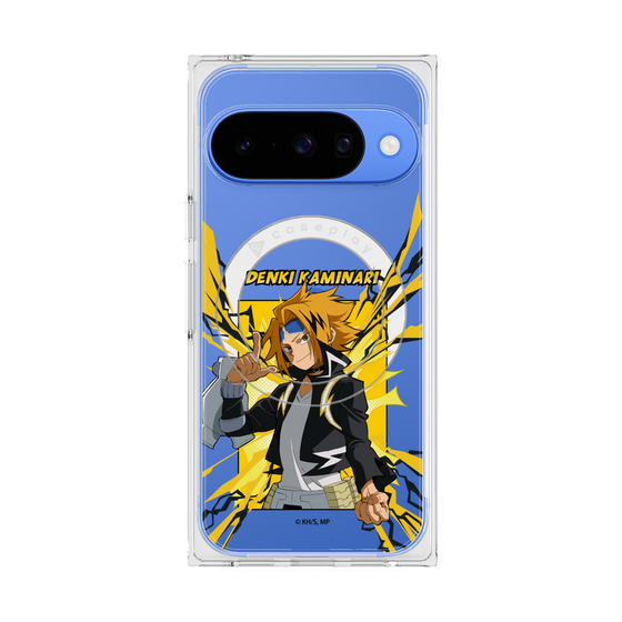 プレミアムスクエアケース with Pixelsnap［ 僕のヒーローアカデミア - ポップ - 上鳴 電気 ］