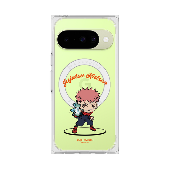 プレミアムスクエアケース with Pixelsnap［ 呪術廻戦 - ミニキャラ - 虎杖 悠仁 ］