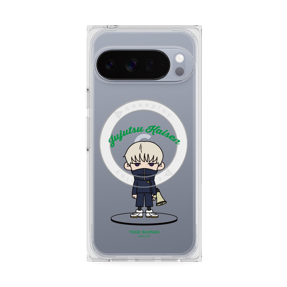 プレミアムスクエアケース with Pixelsnap［ 呪術廻戦 - ミニキャラ - 狗巻 棘 ］