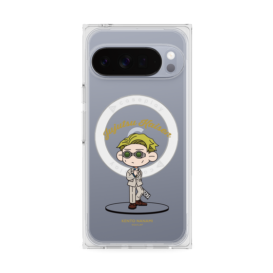 プレミアムスクエアケース with Pixelsnap［ 呪術廻戦 - ミニキャラ - 七海 建人 ］