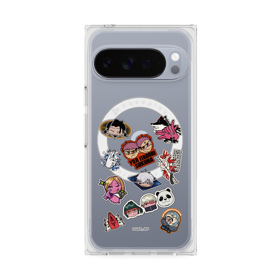 プレミアムスクエアケース with Pixelsnap［ 呪術廻戦 - ステッカー ］