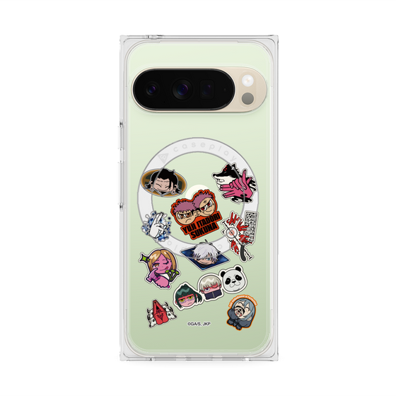 プレミアムスクエアケース with Pixelsnap［ 呪術廻戦 - ステッカー ］