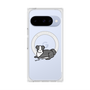 プレミアムスクエアケース with Pixelsnap［ オリジナル - CASEPLAYイヌ - border collie ］
