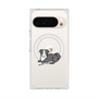 プレミアムスクエアケース with Pixelsnap［ オリジナル - CASEPLAYイヌ - border collie ］