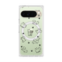 プレミアムスクエアケース with Pixelsnap［ オリジナル - CASEPLAYイヌ総柄 - black ］