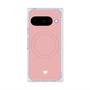 プレミアムスクエアケース with Pixelsnap［ オリジナル - 推し色ハート - ピンク ］