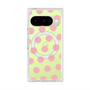 プレミアムスクエアケース with Pixelsnap［ オリジナル - 推し色水玉 - ピンク ］