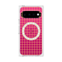 プレミアムスクエアケース with Pixelsnap［ オリジナル - 推し色チェック - イエロー ］