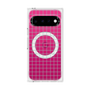 プレミアムスクエアケース with Pixelsnap［ オリジナル - 推し色チェック - グリーン ］