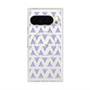プレミアムスクエアケース with Pixelsnap［ オリジナル - 推し色三角 - パープル ］