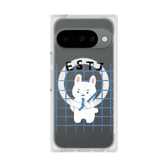 プレミアムスクエアケース with Pixelsnap［ オリジナル - ESTJ 幹部 - キャラクター ］