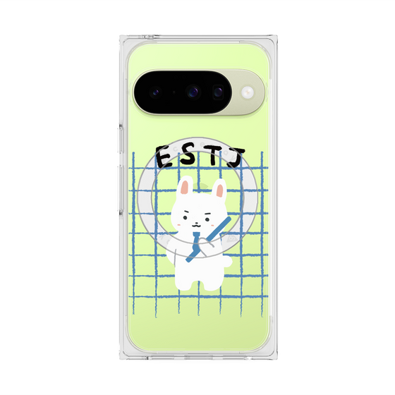 プレミアムスクエアケース with Pixelsnap［ オリジナル - ESTJ 幹部 - キャラクター ］