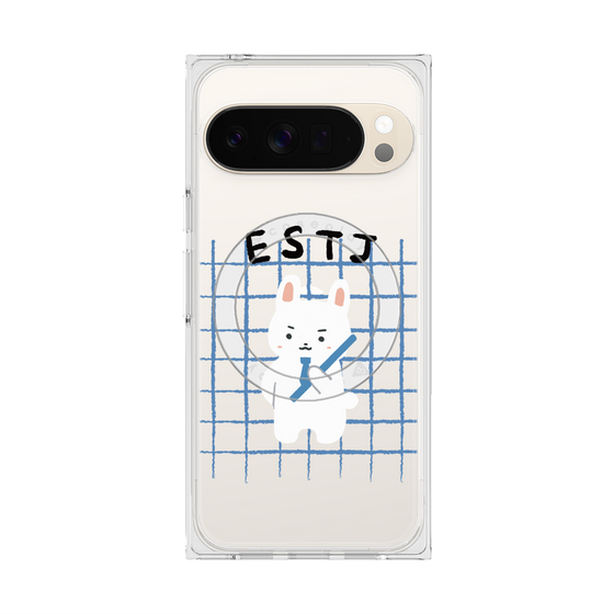 プレミアムスクエアケース with Pixelsnap［ オリジナル - ESTJ 幹部 - キャラクター ］