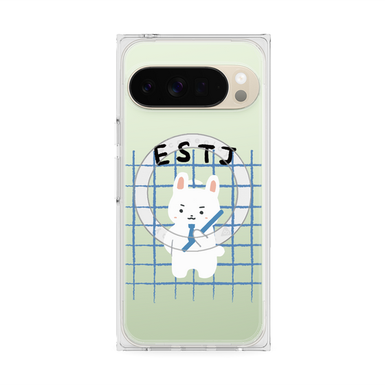 プレミアムスクエアケース with Pixelsnap［ オリジナル - ESTJ 幹部 - キャラクター ］