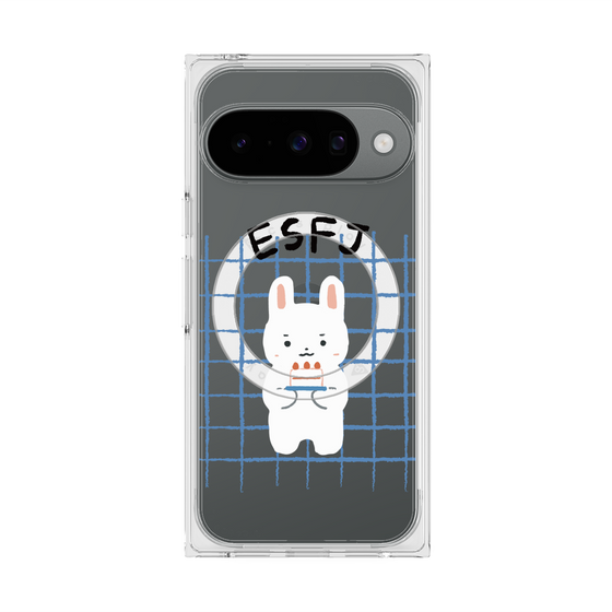 プレミアムスクエアケース with Pixelsnap［ オリジナル - ESFJ 領事 - キャラクター ］