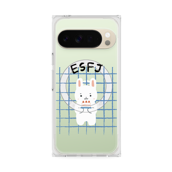 プレミアムスクエアケース with Pixelsnap［ オリジナル - ESFJ 領事 - キャラクター ］