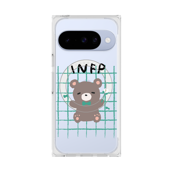 プレミアムスクエアケース with Pixelsnap［ オリジナル - INFP 仲介者 - キャラクター ］