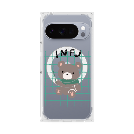 プレミアムスクエアケース with Pixelsnap［ オリジナル - INFJ 提唱者 - キャラクター ］