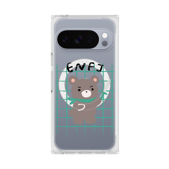 プレミアムスクエアケース with Pixelsnap［ オリジナル - ENFJ 主人公 - キャラクター ］