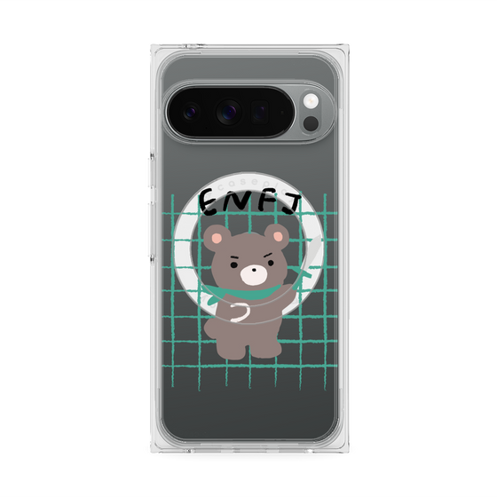 プレミアムスクエアケース with Pixelsnap［ オリジナル - ENFJ 主人公 - キャラクター ］