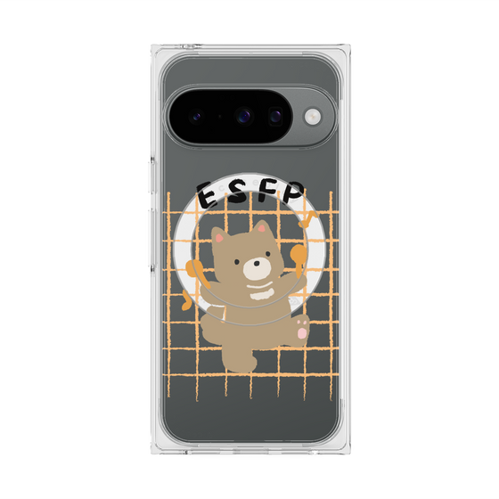 プレミアムスクエアケース with Pixelsnap［ オリジナル - ESFP エンターテイナー - キャラクター ］