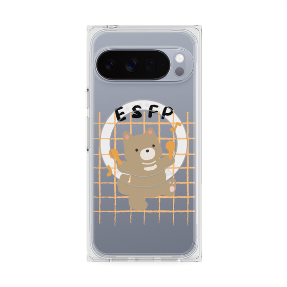 プレミアムスクエアケース with Pixelsnap［ オリジナル - ESFP エンターテイナー - キャラクター ］